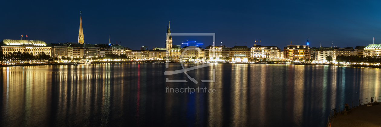 Bild-Nr.: 10641460 Hamburg Alsterpanorama erstellt von Michael Rechter