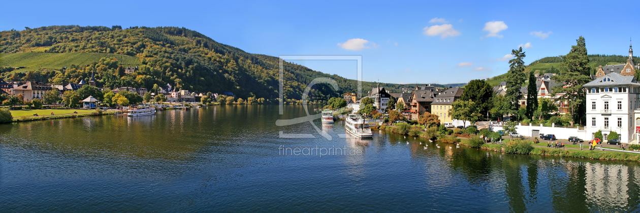 Bild-Nr.: 10645410 Schöne Mosel in Panorama erstellt von Mausopardia