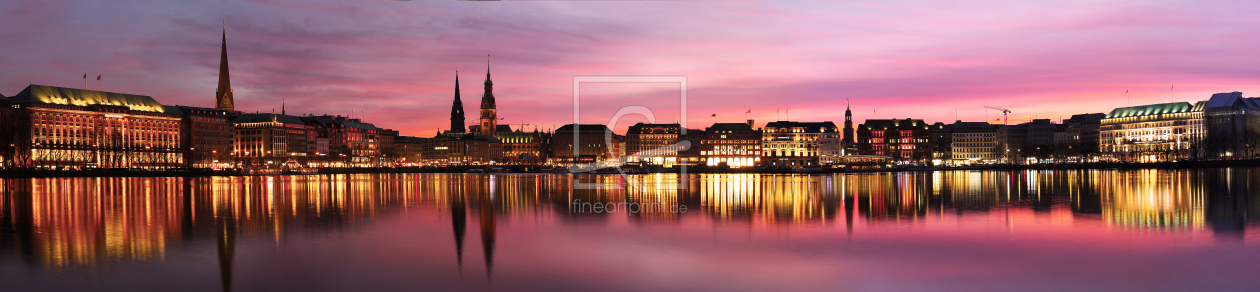 Bild-Nr.: 10652674 Alster Panorama erstellt von the-fate