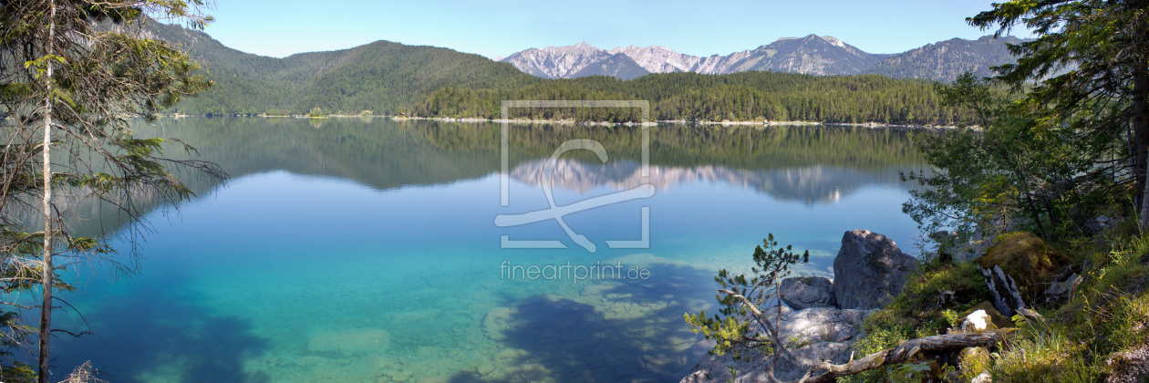 Bild-Nr.: 10653452 Blick über den Eibsee erstellt von Stephanie Stephanie Dannecker
