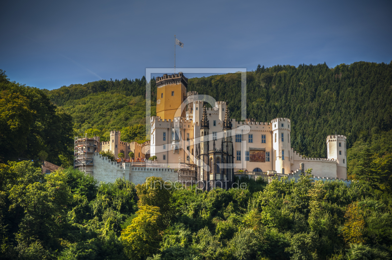 Bild-Nr.: 10654550 Schloss Stolzenfels 12 - verfremdet erstellt von Erhard Hess