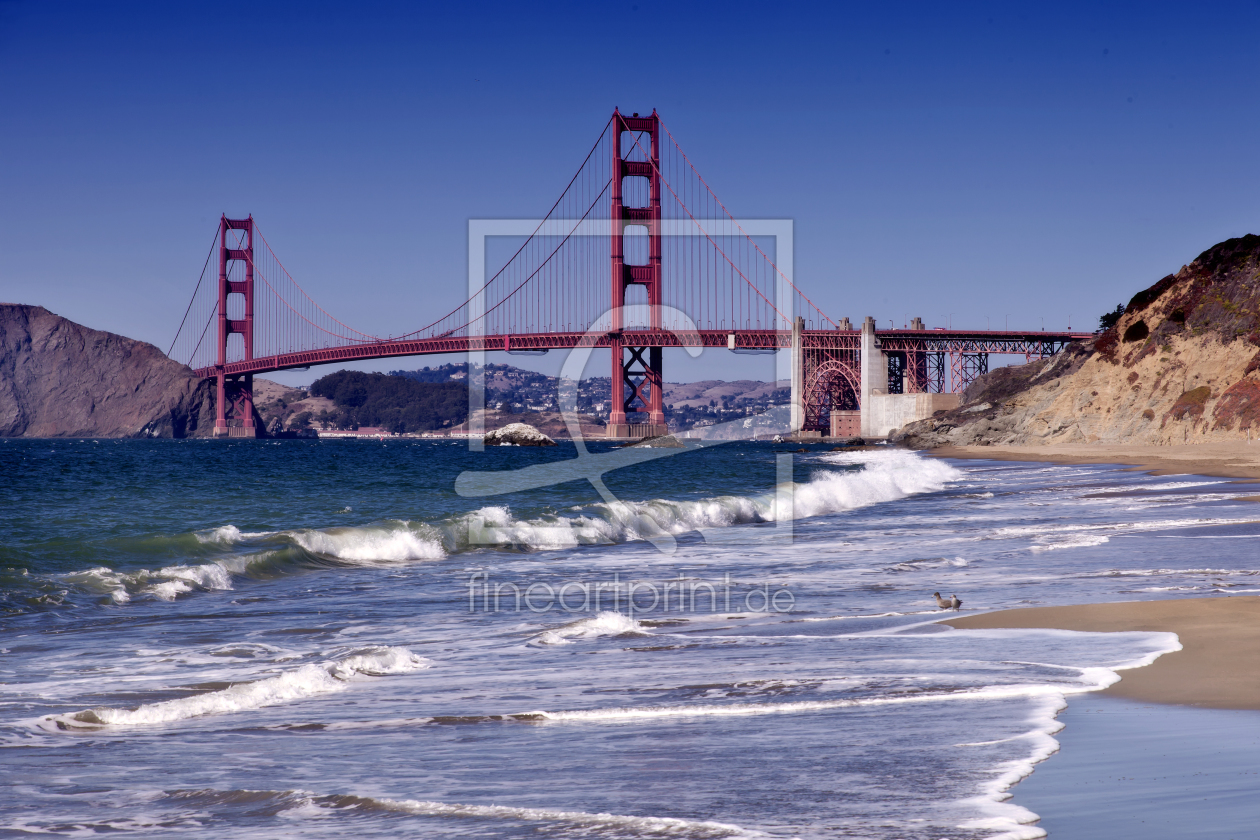 Bild-Nr.: 10656698 Golden Gate Bridge, Baker Beach erstellt von Melanie Viola