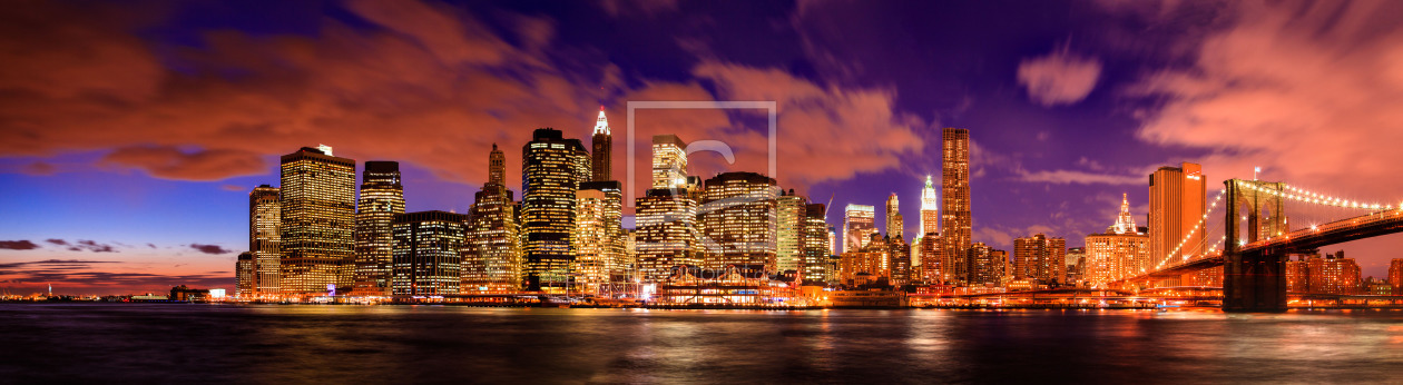 Bild-Nr.: 10657866 Manhattan Skyline (Panorama) erstellt von BvuPhotography