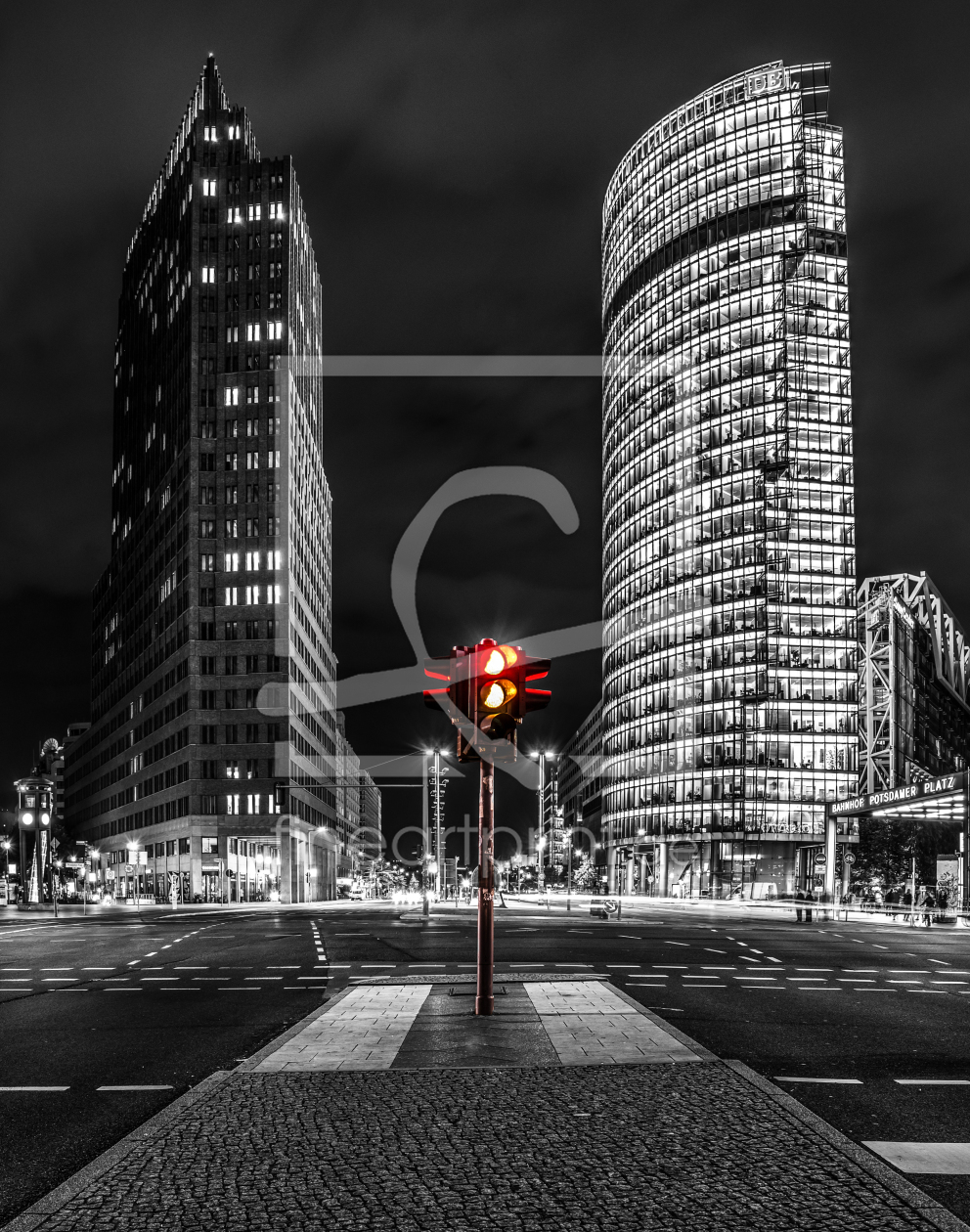 Bild-Nr.: 10666064 Potsdamer Platz Berlin Colourkey erstellt von Jean Claude Castor