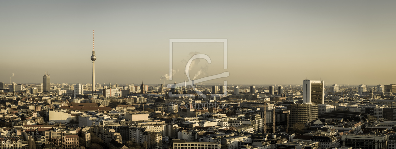 Bild-Nr.: 10675524 Skyline Berlin an einem Wintertag erstellt von Jean Claude Castor