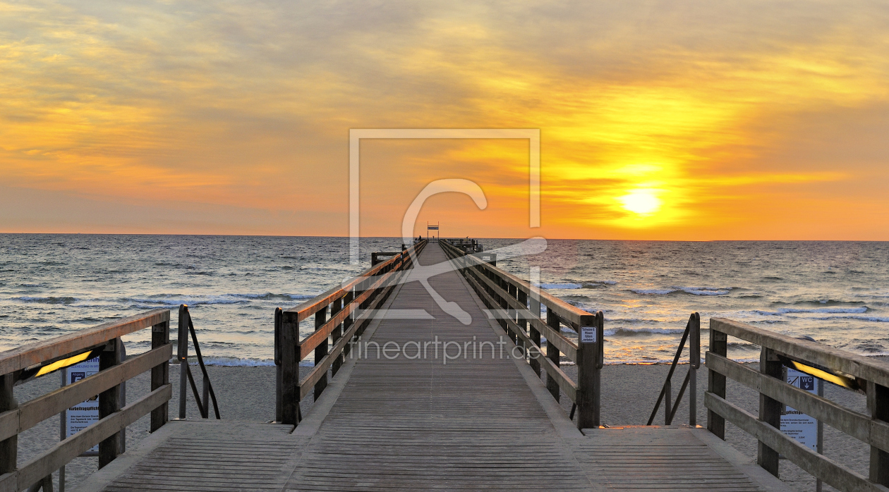 Bild-Nr.: 10684462 Morgens an der Seebrücke erstellt von FineArtImages
