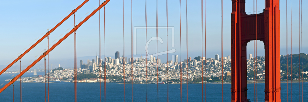 Bild-Nr.: 10688781 Golden Gate & San Francisco erstellt von Melanie Viola
