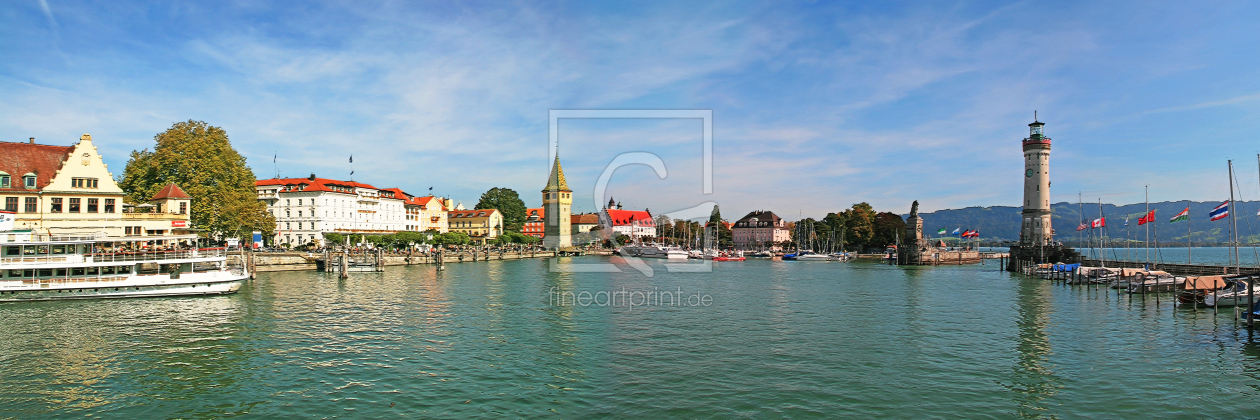 Bild-Nr.: 10691943 Lindau Hafen Panorama  erstellt von Mausopardia