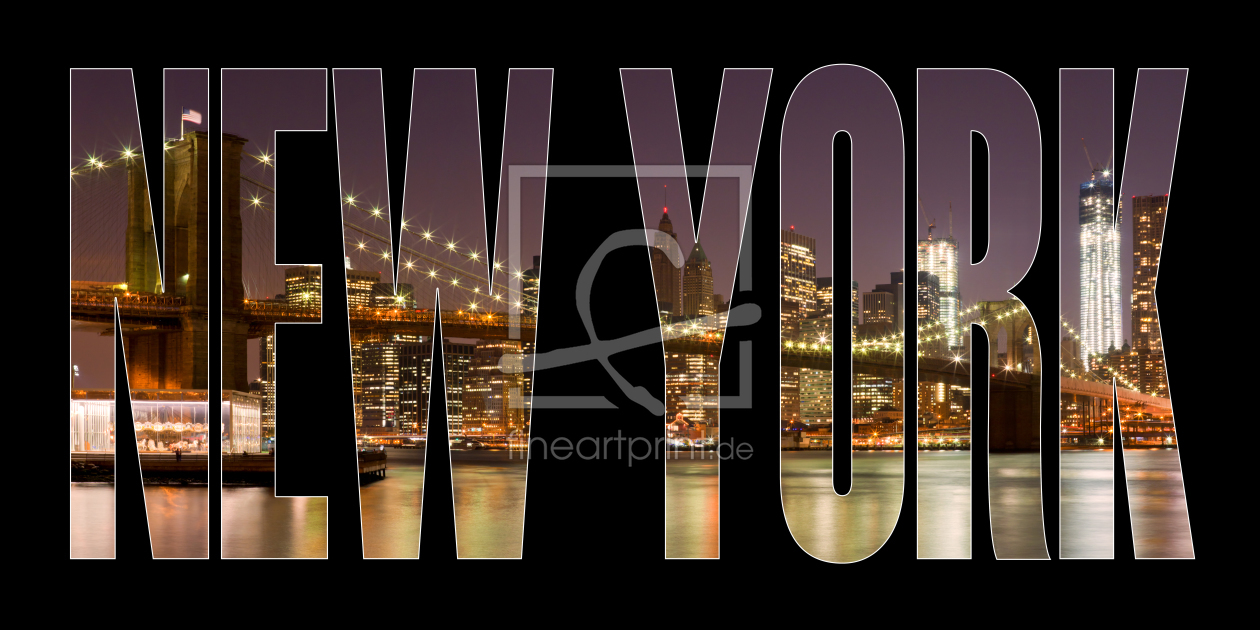 Bild-Nr.: 10692189 NEW YORK Brooklyn Bridge II erstellt von Melanie Viola