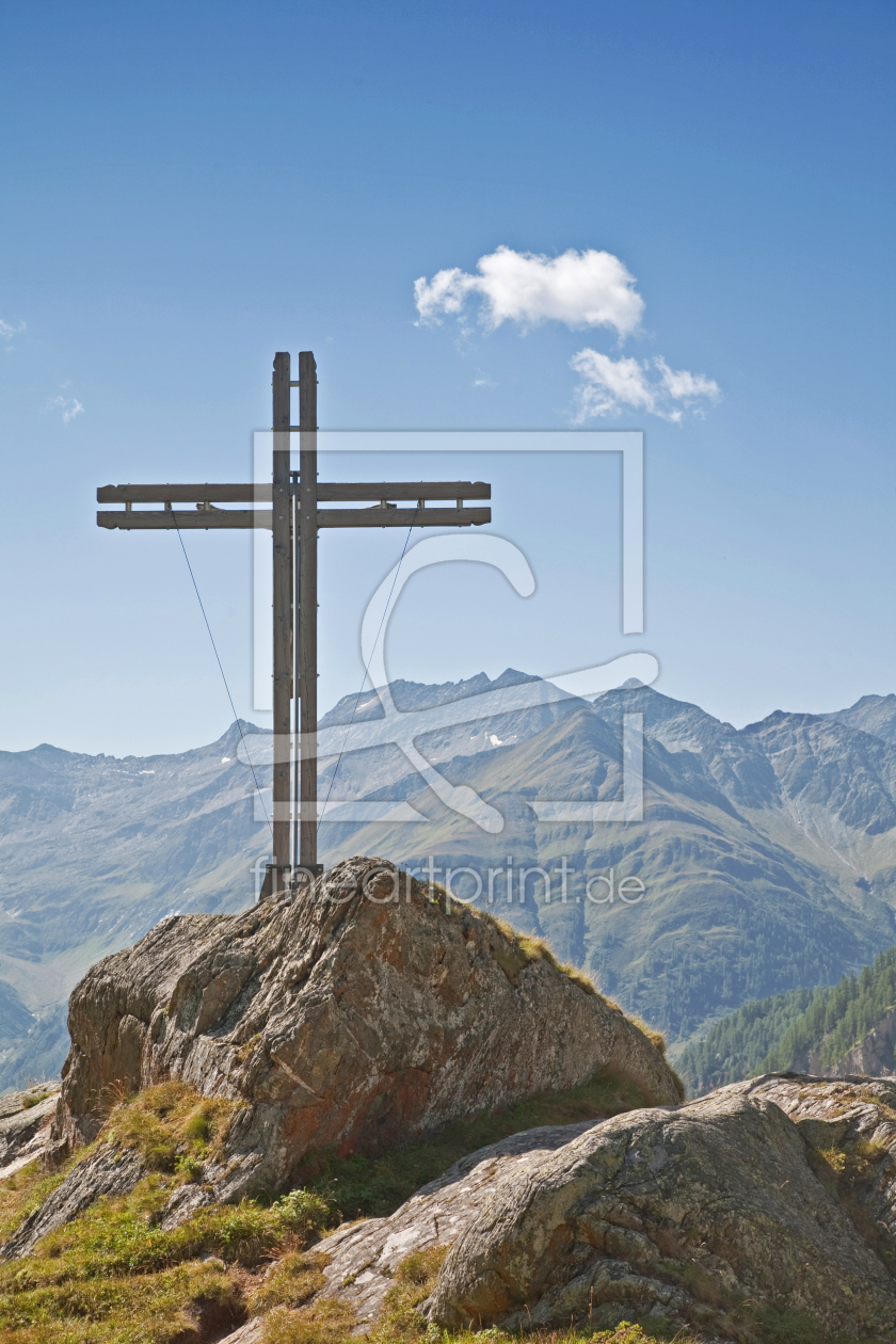 Bild-Nr.: 10700195 Gipfelkreuz im Gegenlicht erstellt von EderHans