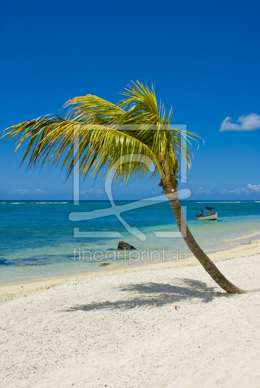 Bild-Nr.: 10703639 Mauritius Strand Hochformat erstellt von cibo