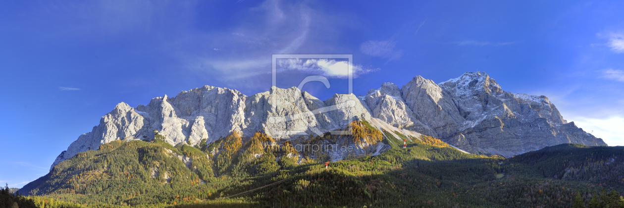 Bild-Nr.: 10704613 Zugspitz Massiv Panorama  erstellt von FineArtImages