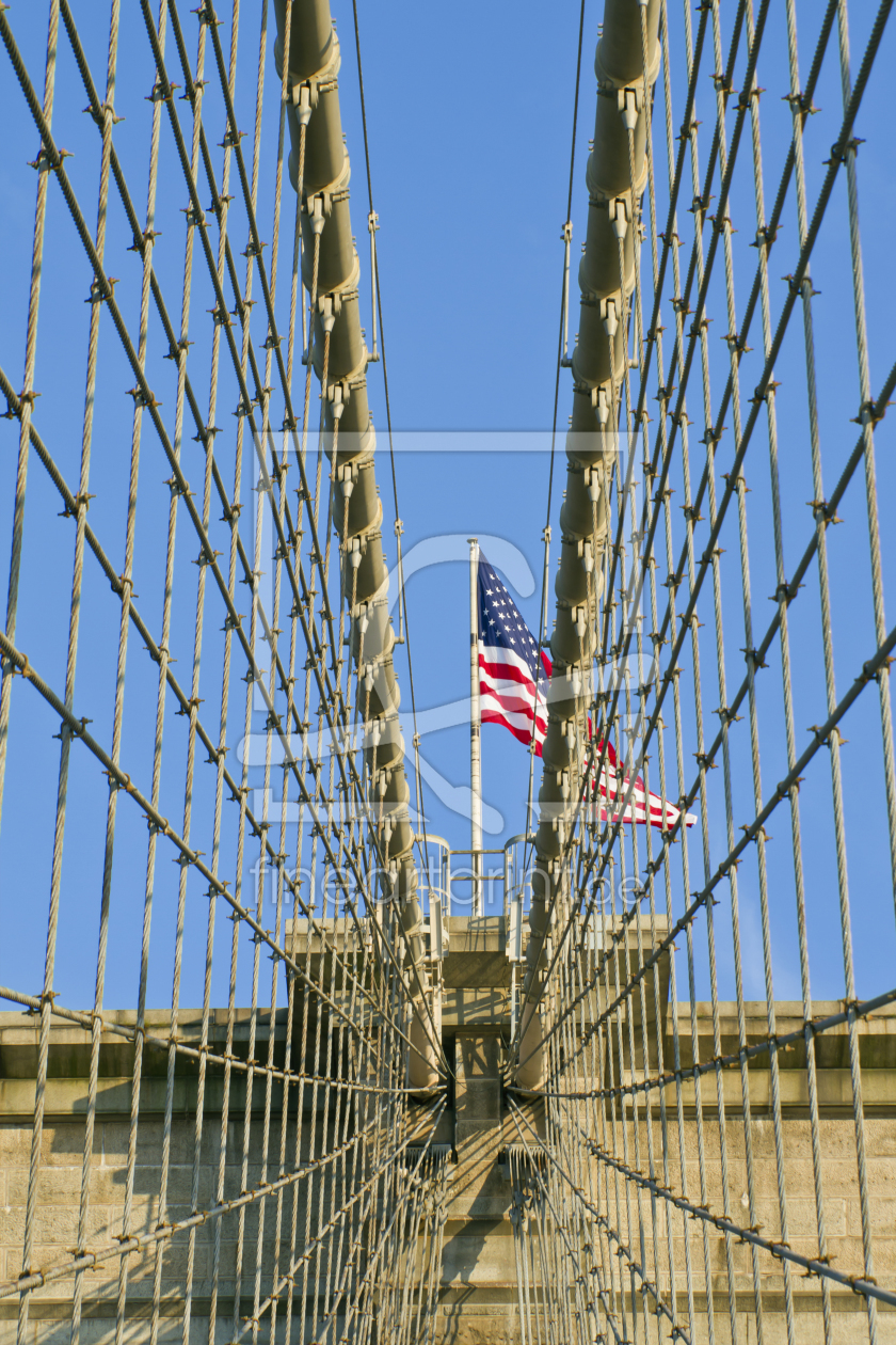 Bild-Nr.: 10705261 Brooklyn Bridge CLOSE-UP erstellt von Melanie Viola