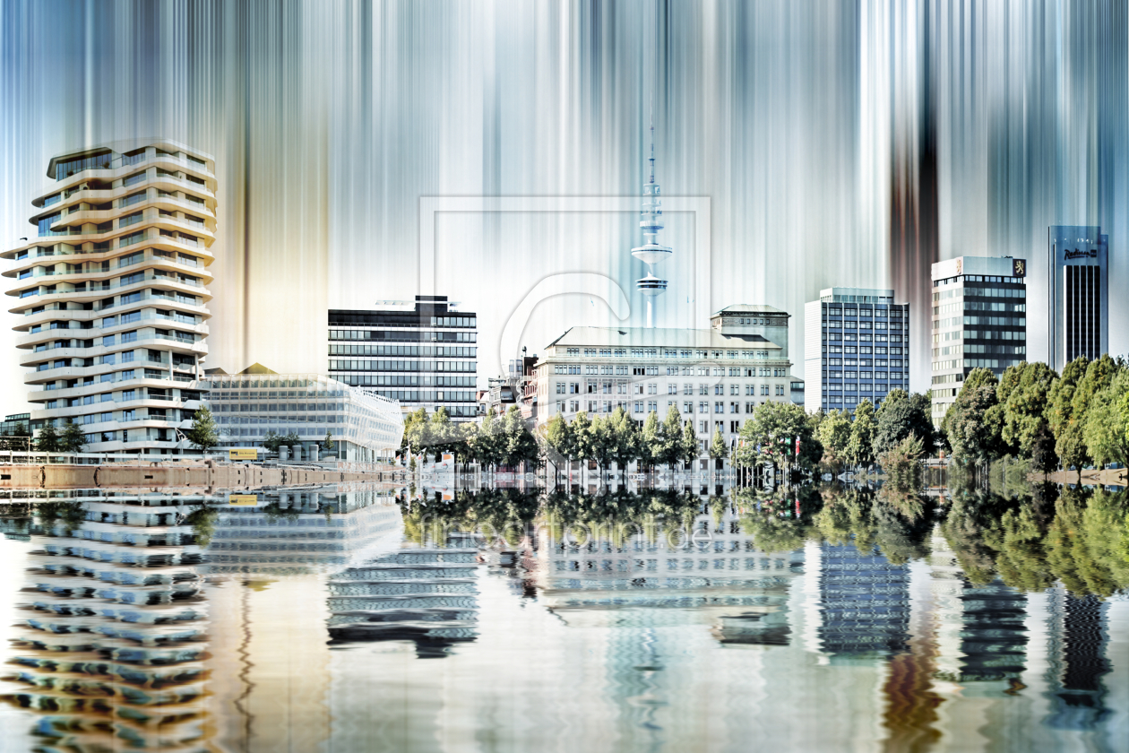 Bild-Nr.: 10706223 Hamburg Panorama Collage erstellt von Galerie-Fotoeffekt