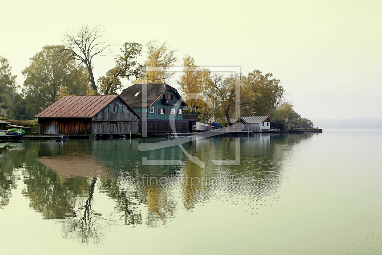 Bild-Nr.: 10706565 Ein Haus am See erstellt von Renate Knapp