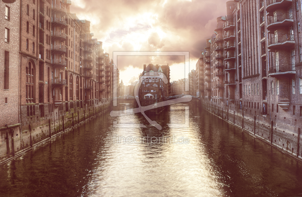 Bild-Nr.: 10717869 Wasserschloss Hamburg in der Speicherstadt erstellt von Beat Bregenzer