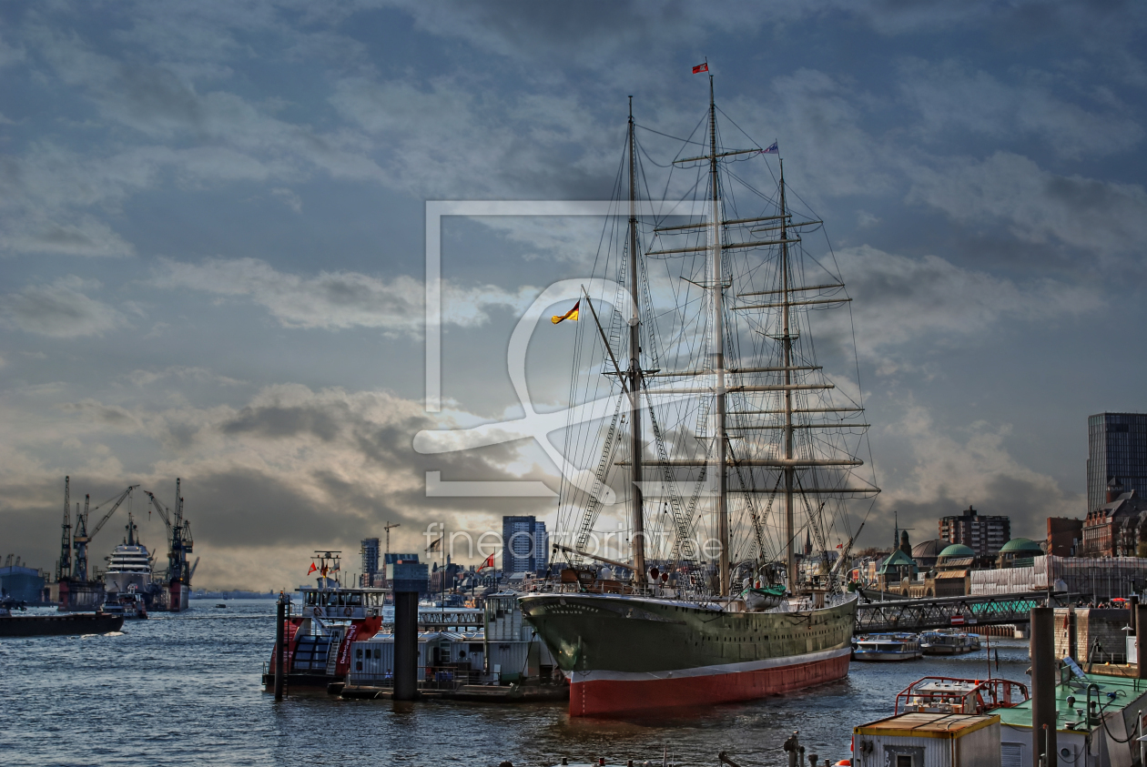 Bild-Nr.: 10720175 Hamburger Hafen erstellt von Vereinigung-Emotional-Expressionisten