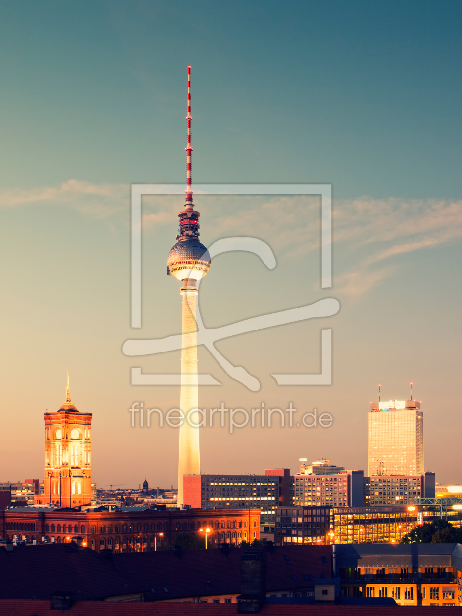 Bild-Nr.: 10721377 Berlin - Alexanderplatz Skyline erstellt von AlexanderVoss