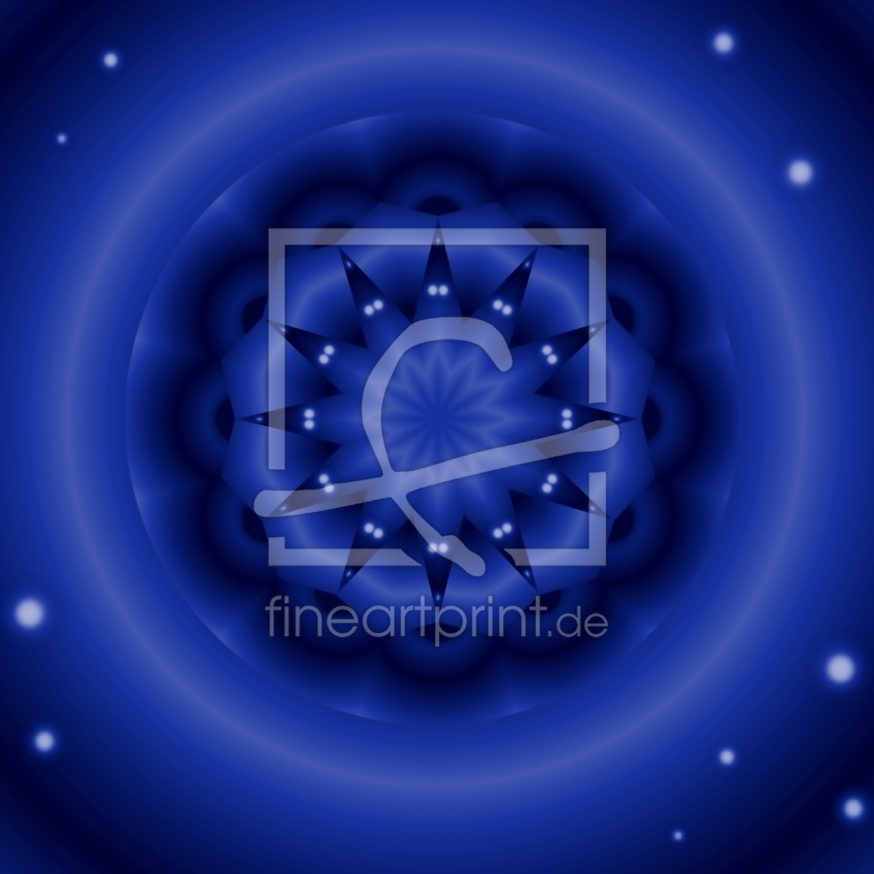 Bild-Nr.: 10721447 Kosmos Mandala erstellt von Christine Bässler