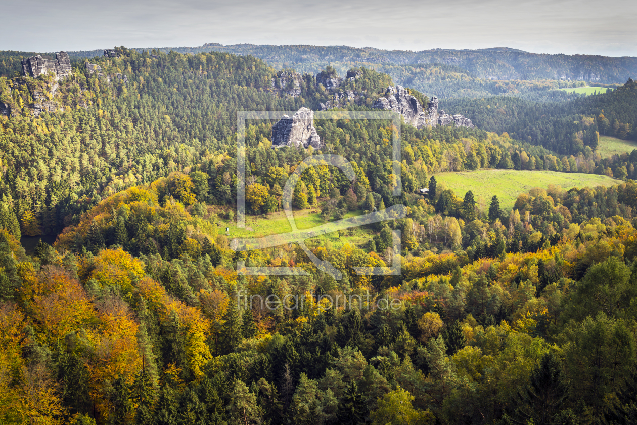 Bild-Nr.: 10722765 Herbst in der Sächsischen Schweiz erstellt von Wolfgang Zwanzger