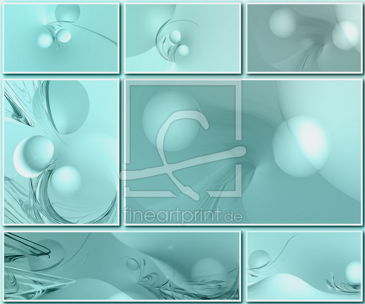 Bild-Nr.: 10724823 Collage blue erstellt von DagmarMarina