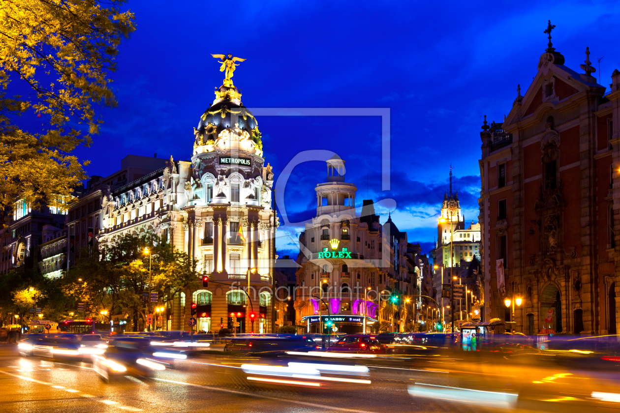 Bild-Nr.: 10726851 MADRID 01 - Gran Via erstellt von Tom Uhlenberg