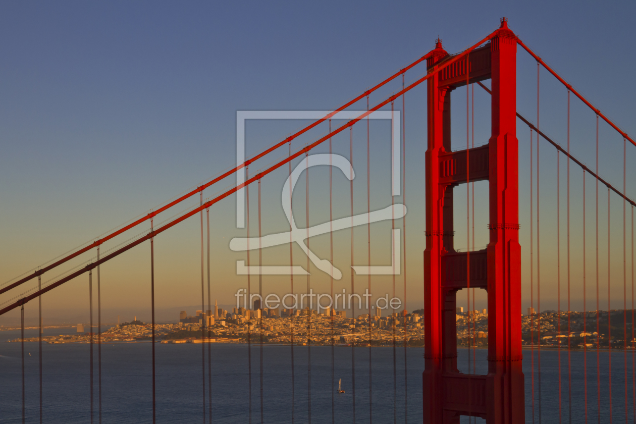Bild-Nr.: 10735773 Golden Gate Bridge & Downtown erstellt von Melanie Viola