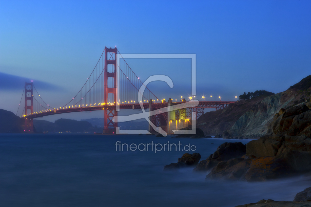 Bild-Nr.: 10735781 Golden Gate Bridge by Night erstellt von Melanie Viola