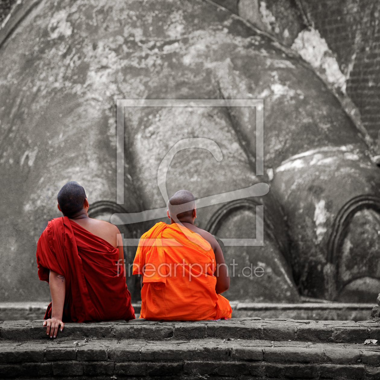 Bild-Nr.: 10737941 Monks at Sigiriya erstellt von Thomas Herzog