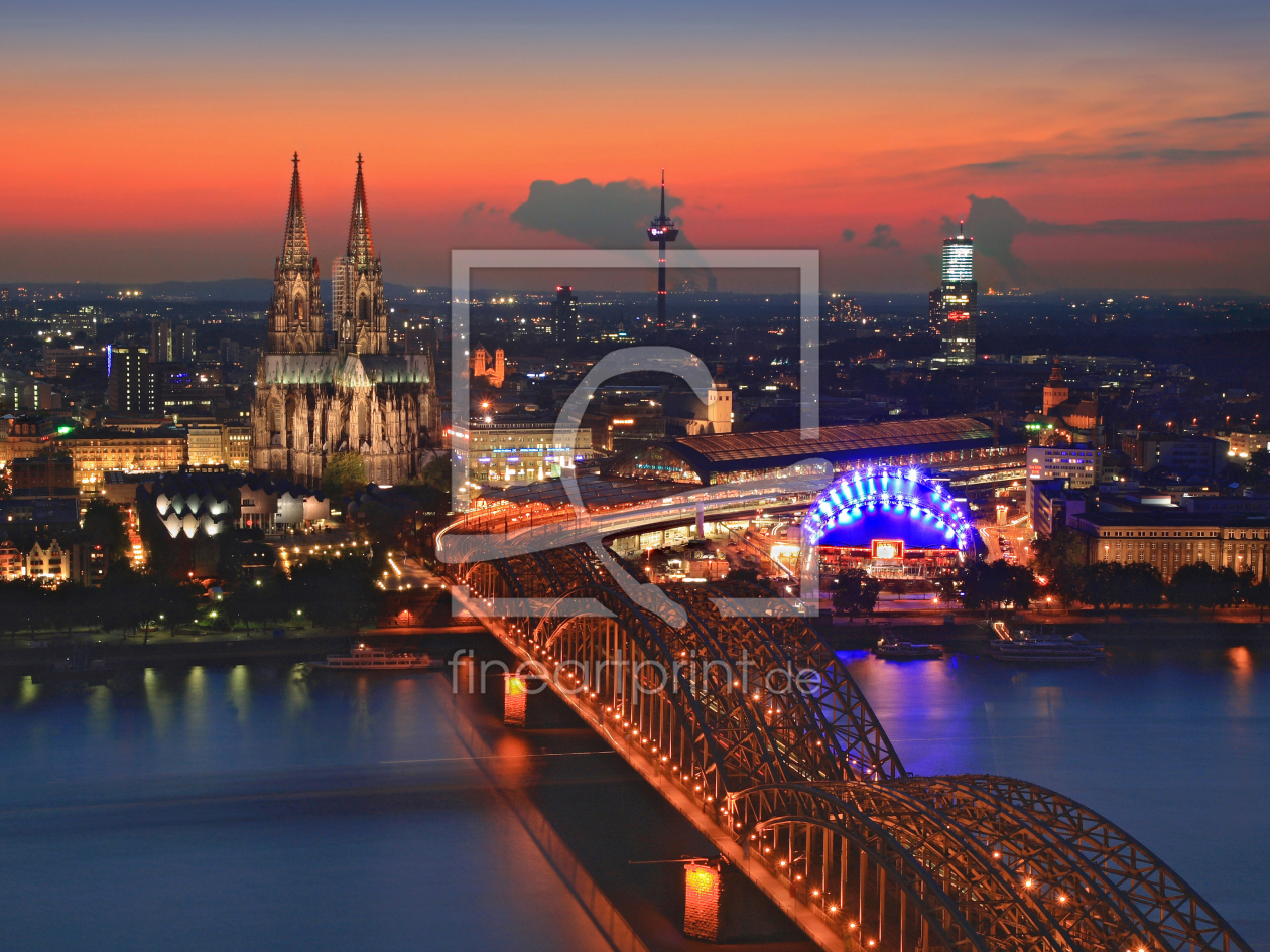 Bild-Nr.: 10739803 Kölner Lichter erstellt von der-rheinlaender