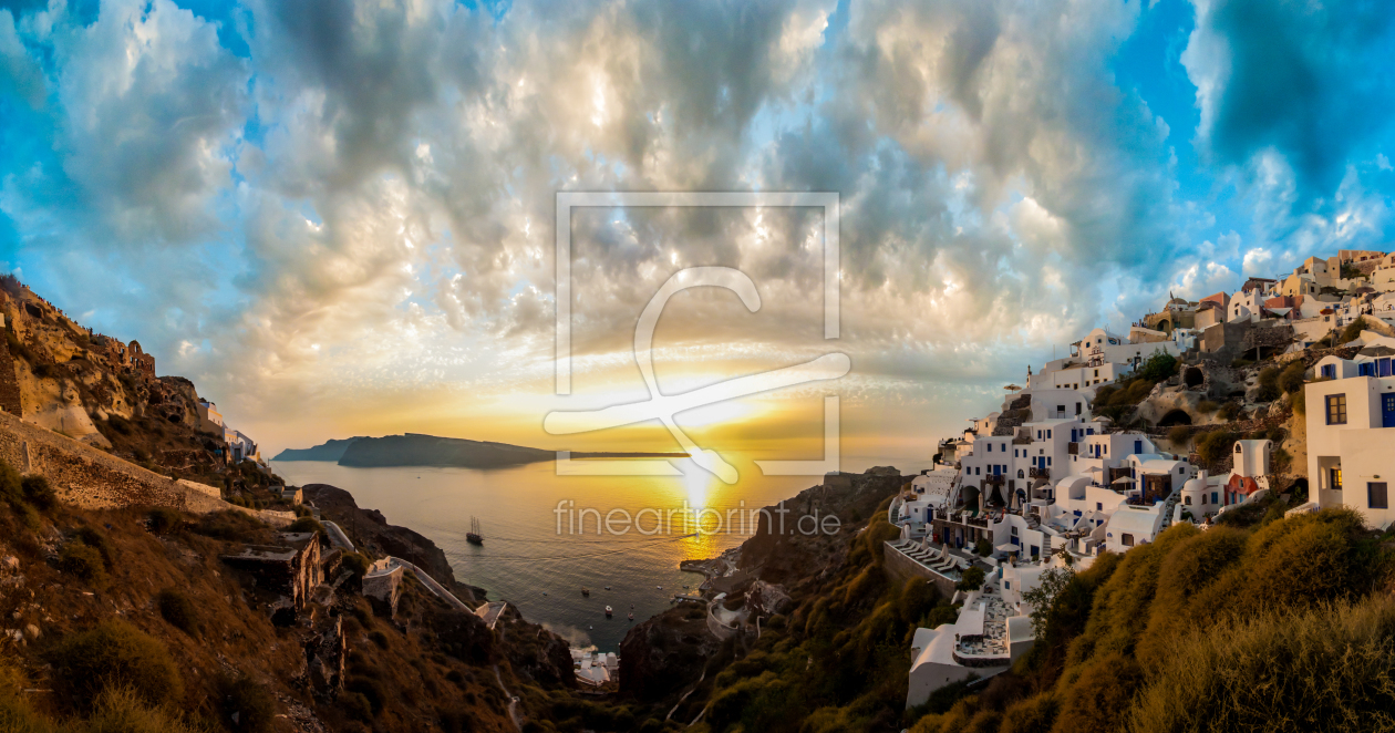 Bild-Nr.: 10743351 Sonnenuntergang in Oia - Santorini erstellt von sebileiste