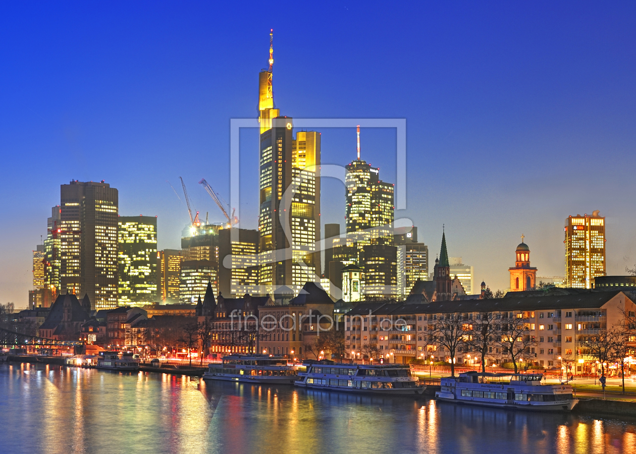Bild-Nr.: 10743561 Skyline Frankfurt erstellt von FineArtImages