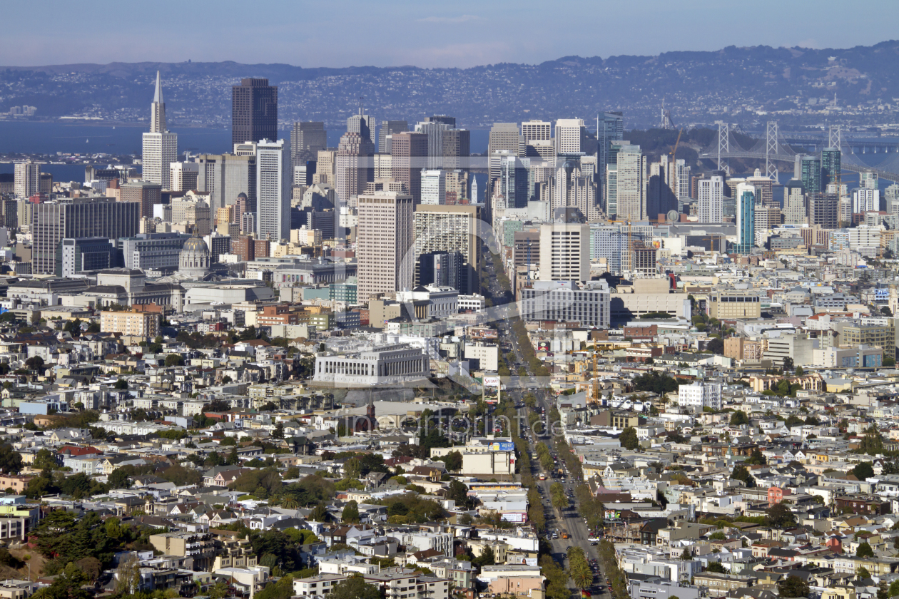 Bild-Nr.: 10743943 San Francisco Skyline erstellt von Melanie Viola