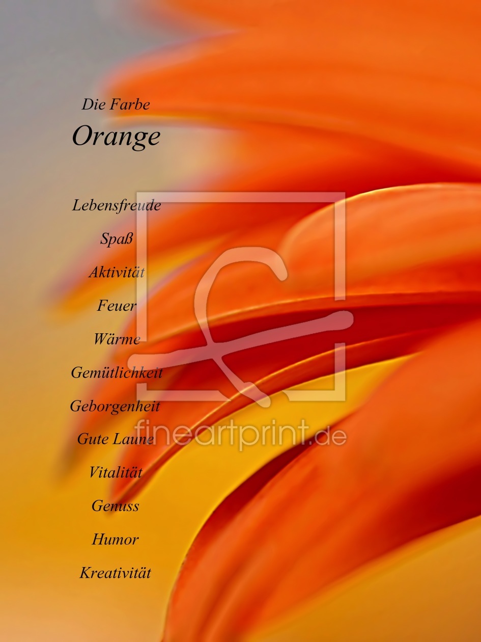 Bild-Nr.: 10745711 Orange erstellt von youhaveadream