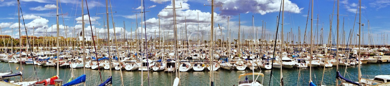 Bild-Nr.: 10747931 Yachthafen Barcelona erstellt von longdistancecalling