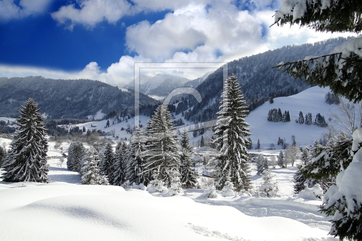 Bild-Nr.: 10749407 Winter im Allgäu erstellt von Renate Knapp