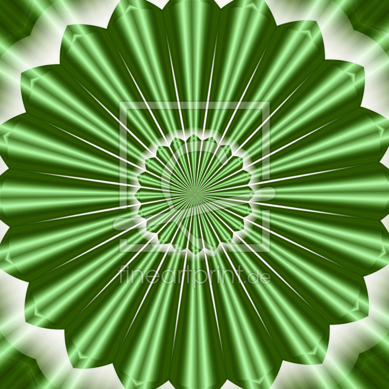 Bild-Nr.: 10750143 Mandala Grün erstellt von Atteloi