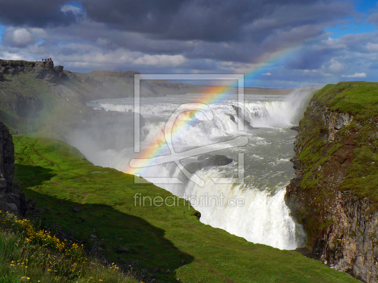 Bild-Nr.: 10751455 Gullfoss erstellt von der-rheinlaender