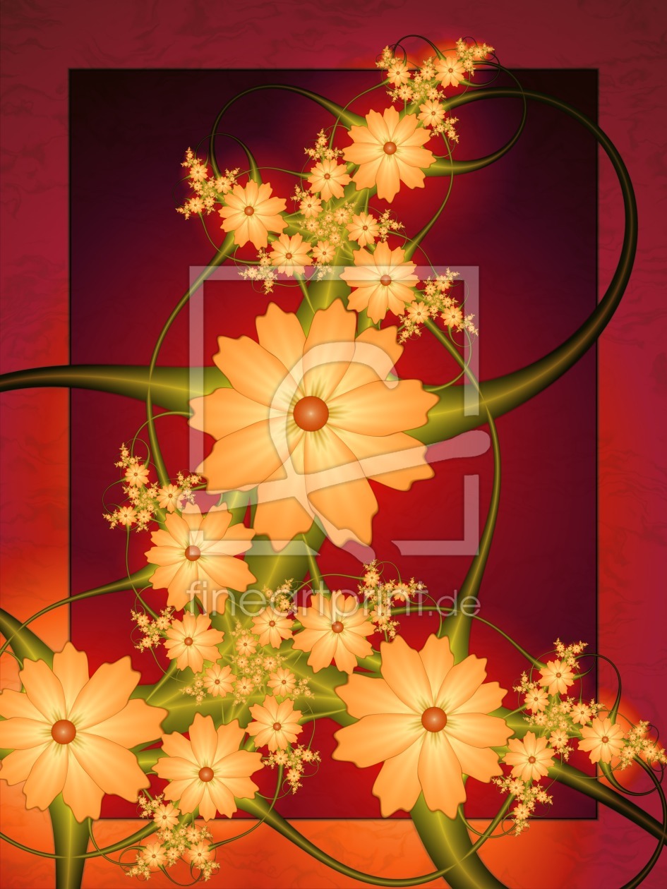 Bild-Nr.: 10754543 Blumen für Dich erstellt von gabiw-art