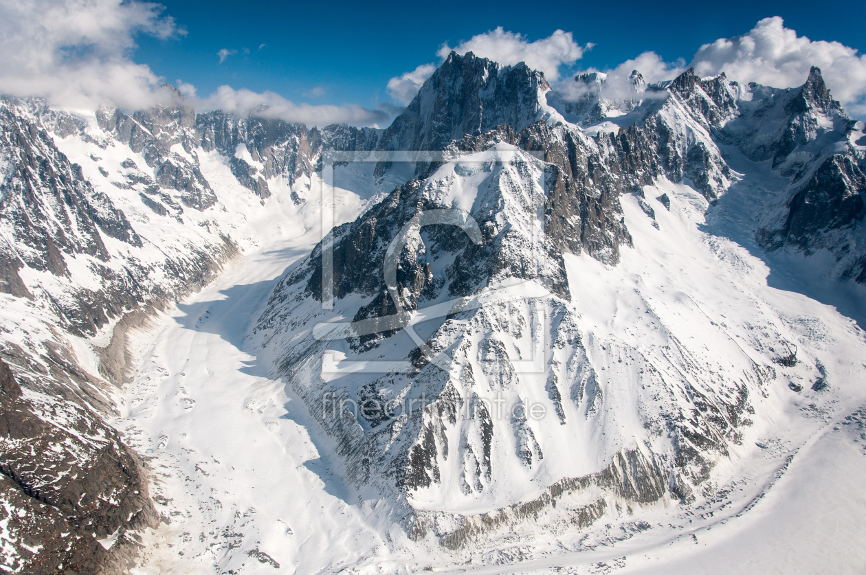 Bild-Nr.: 10755087 Gletscher im Mont Blanc Massif erstellt von pciebilski