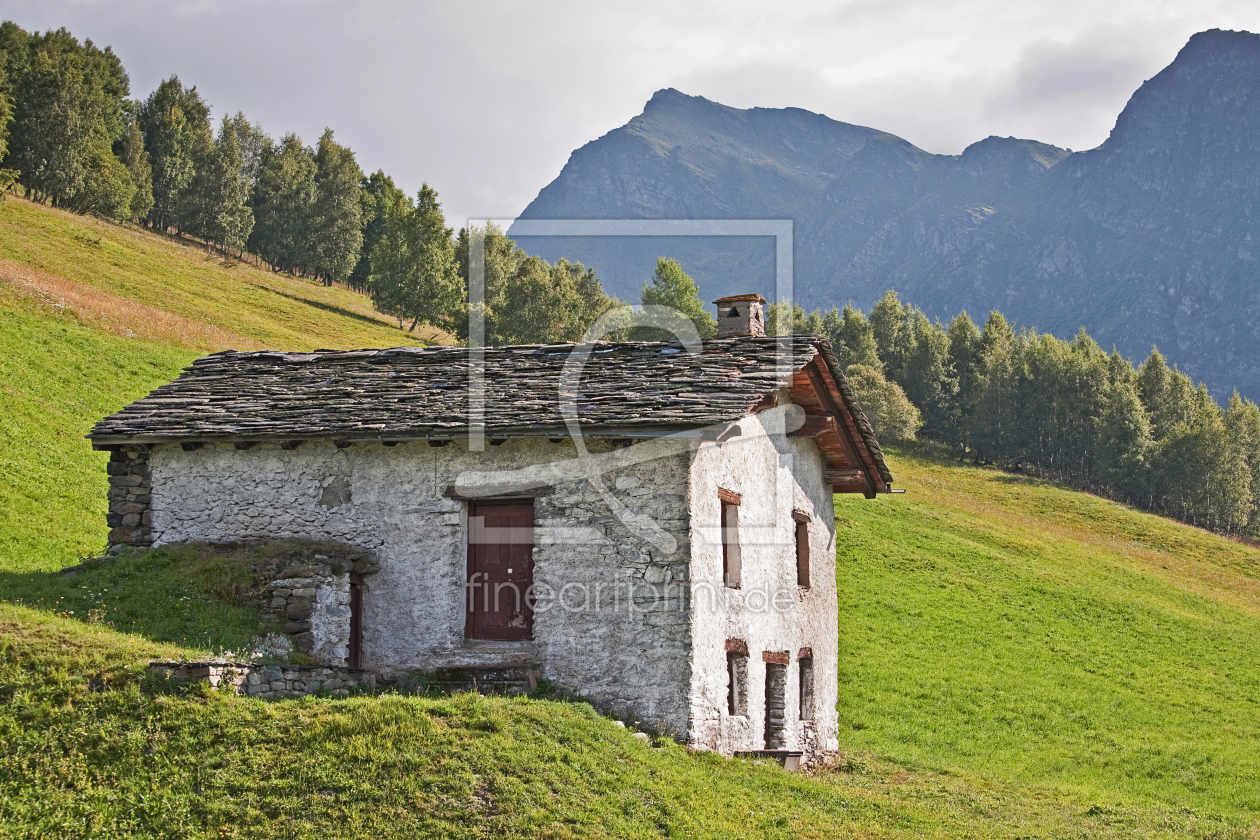 Bild-Nr.: 10763961 Hütte in Savoyen erstellt von EderHans