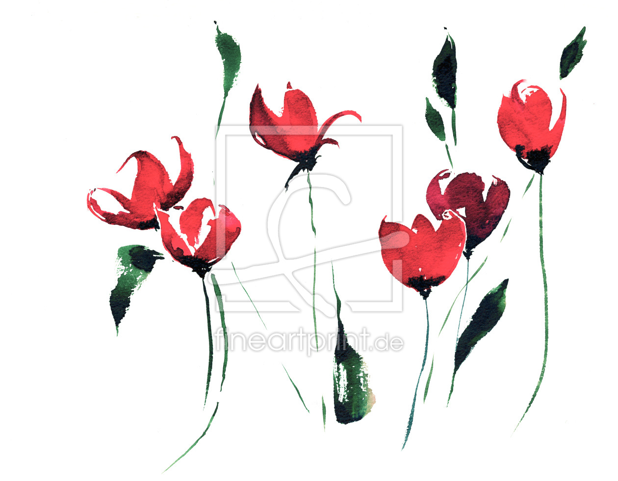 Bild-Nr.: 10766327 rote Blüten erstellt von JitkaKrause