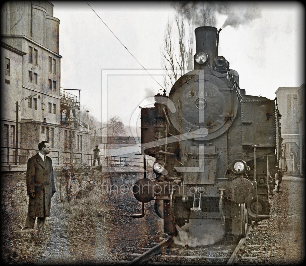 Bild-Nr.: 10771111 Steamlocomotive 93.1446 Pic.1 erstellt von Leopold-Brix