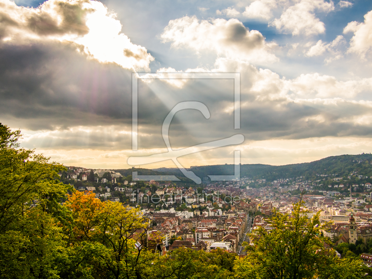 Bild-Nr.: 10772819 Stuttgart Panorama erstellt von Johann Oswald