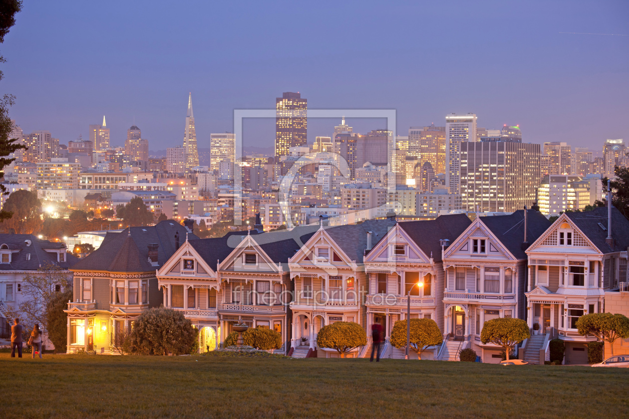 Bild-Nr.: 10775437 San Francisco Alamo Square erstellt von reisefoto