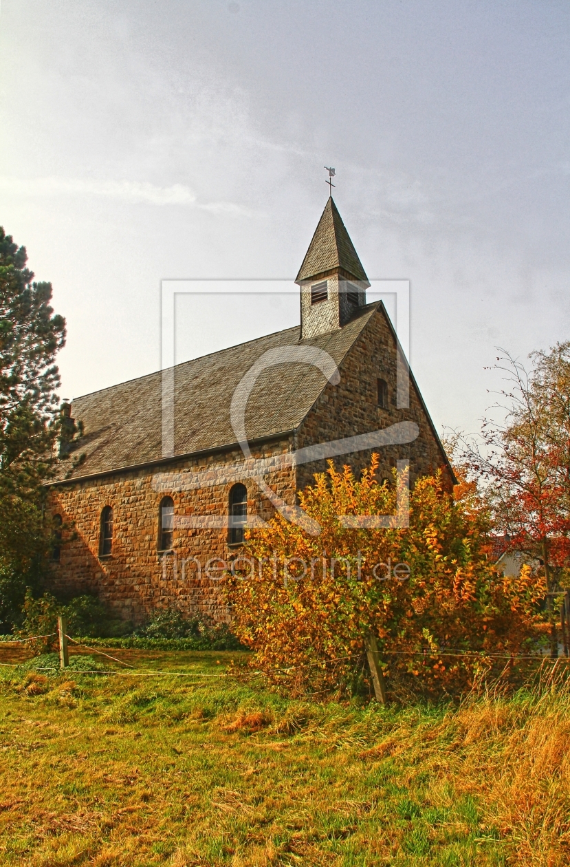 Bild-Nr.: 10776829 Kirche im Herbst erstellt von falconer59