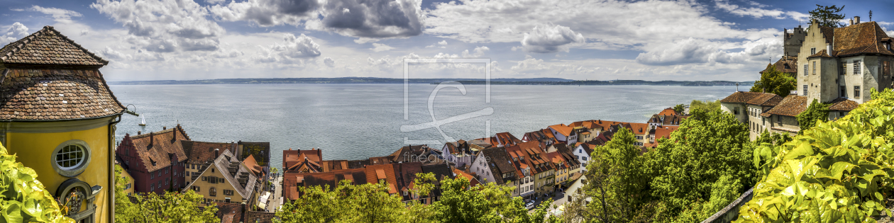 Bild-Nr.: 10777659 Panorama Meersburg (2) erstellt von Erhard Hess