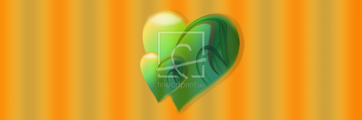 Bild-Nr.: 10788159 Two Hearts erstellt von Christine Bässler