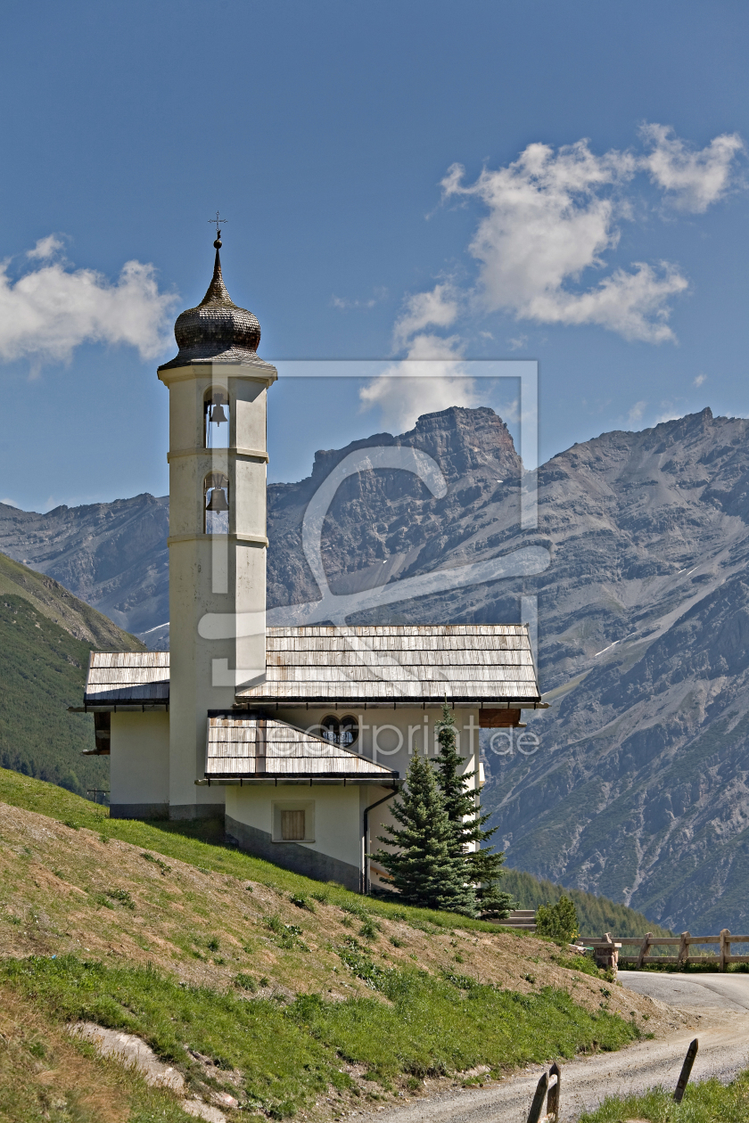 Bild-Nr.: 10792189 Bergkirche in Livigno erstellt von EderHans