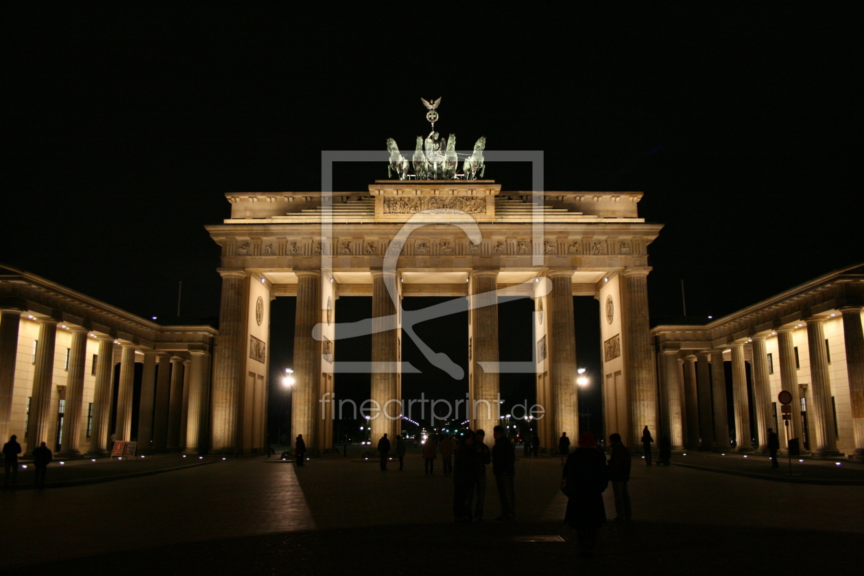 Bild-Nr.: 10792769 Brandenburger Tor bei Nacht erstellt von Mannal